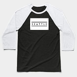 Made In Seattle Baseball T-Shirt